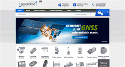 Desktop Screenshot of geoobchod.cz
